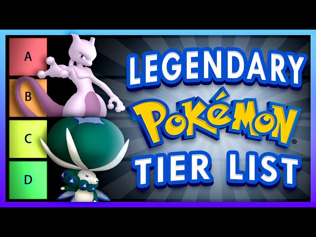 Pokemon Tier List, Tier List's:Legendary Pokemon/Champions