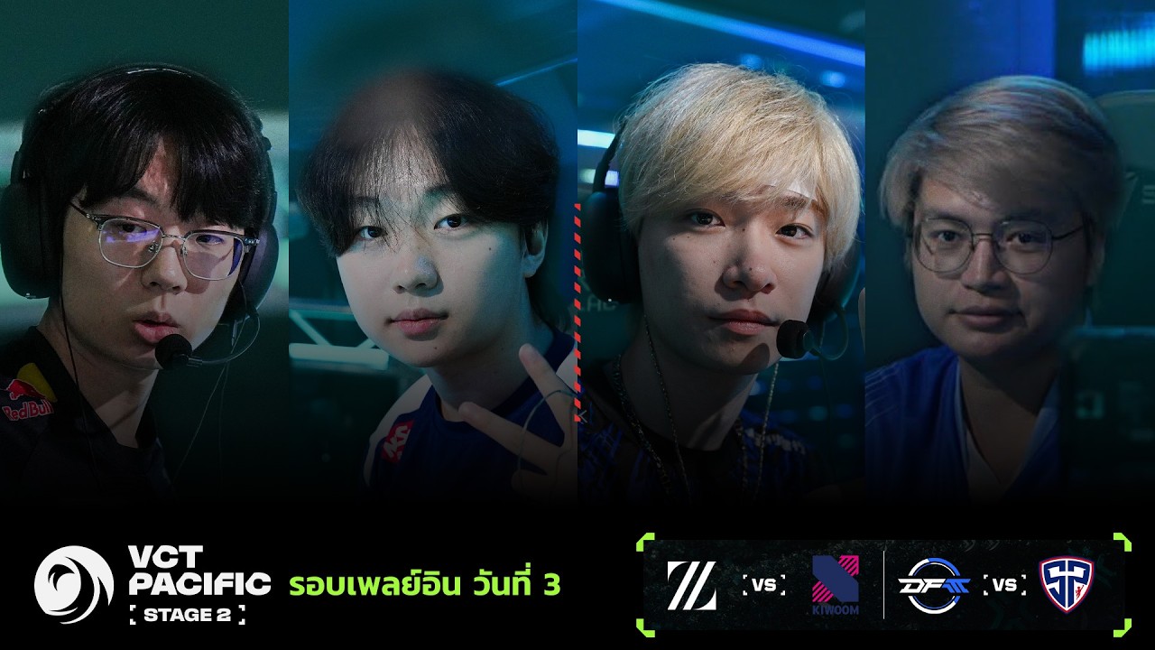[TH] ZETA vs KRX | DFM vs SP - VCT Pacific Stage 2 - Playin - Day 3