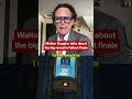 "I get choked up thinking about it" Walton Goggins on the Fallout S2 finale!