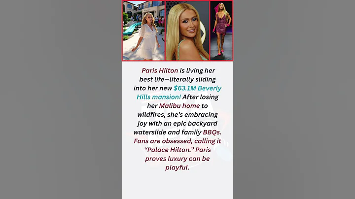 Paris Hilton is living her best life—literally sliding into her new $63.1M Beverly Hills mansion!