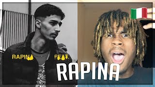 Baby Gang - Rapina (feat. Neima Ezza) REACTION !!! 🇮🇹