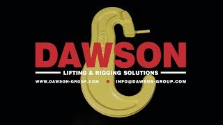 DAWSON DS071 G80 LASHING TYPE C HOOK WITH SPRING PIN FOR GRADE 80 LASHING CHAIN