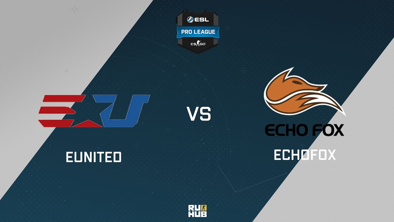 ESL Pro League Season 4 - eUnited vs EchoFox - map 2 - de_overpass