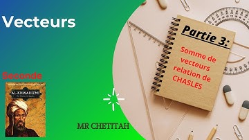 Vecteur relation de Chasles