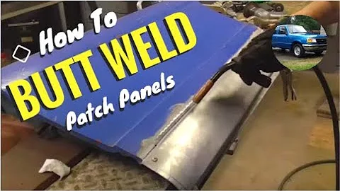 Butt Welding Automotive Patch Panels - Start to Finish
