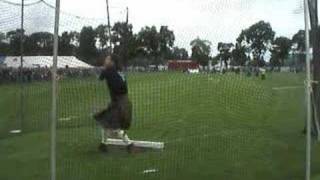 Bruce Aitkin at the WC Highland Games in Inverness