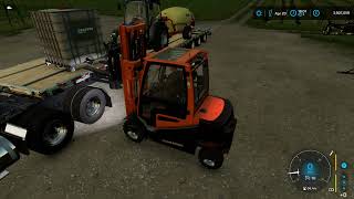 FS22 - Elm Creek - fertilizing the olive plants - #6