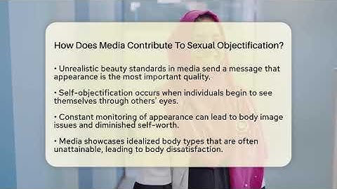 How Does Media Contribute To Sexual Objectification? - Gender Equality Network