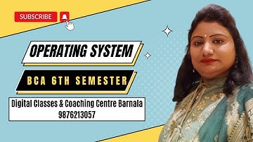 Question Paper Sec A #operating system #bca 6th Sem.