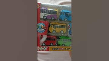 New ASMR Unboxing And Testing Tayo bus, Nana, Lani, Rogi, Gani ASMR No Talking #asmr​ #tayo​ #bus