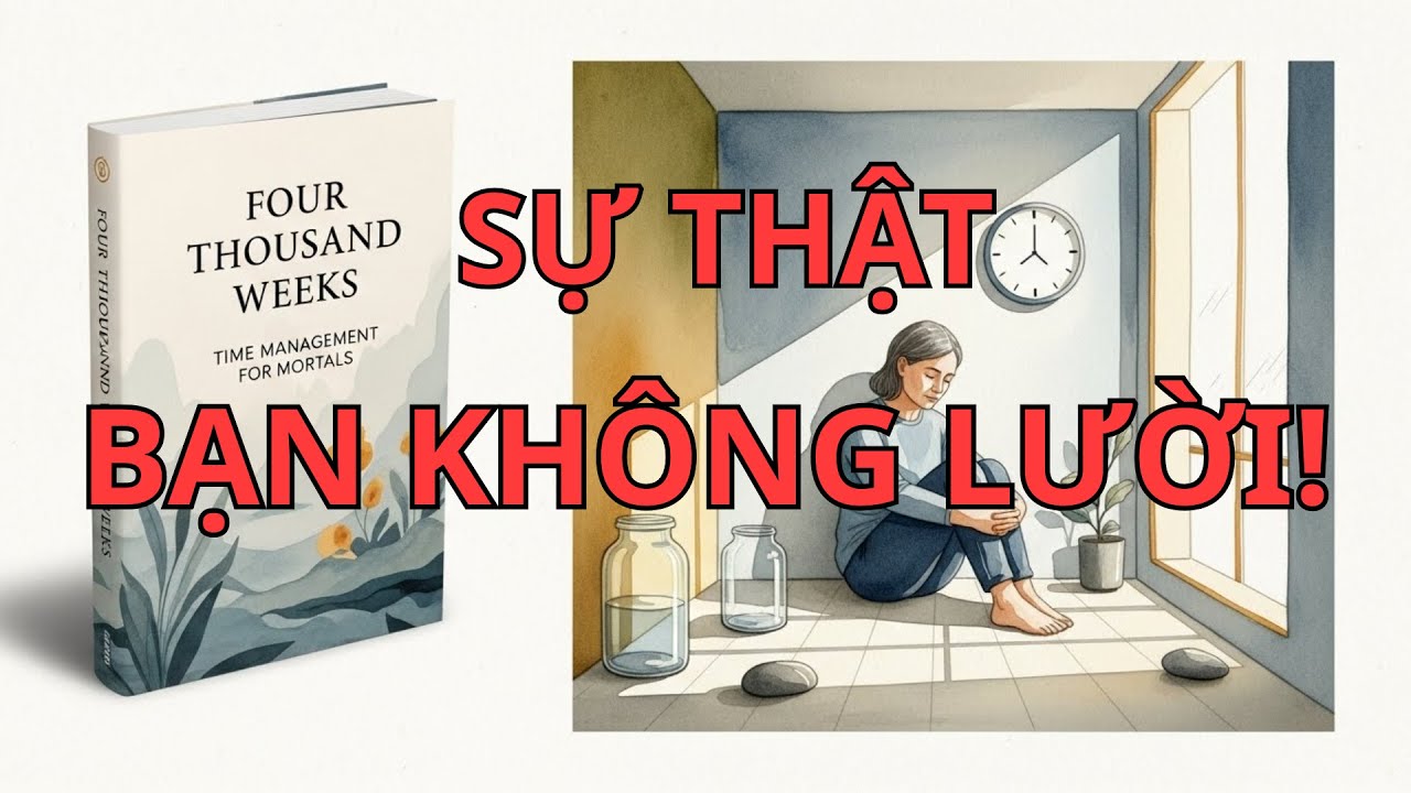 Bạn Không Lười! - 4000 Tuần Giúp Bạn Ngừng Kiệt Sức | Review Sách Hay