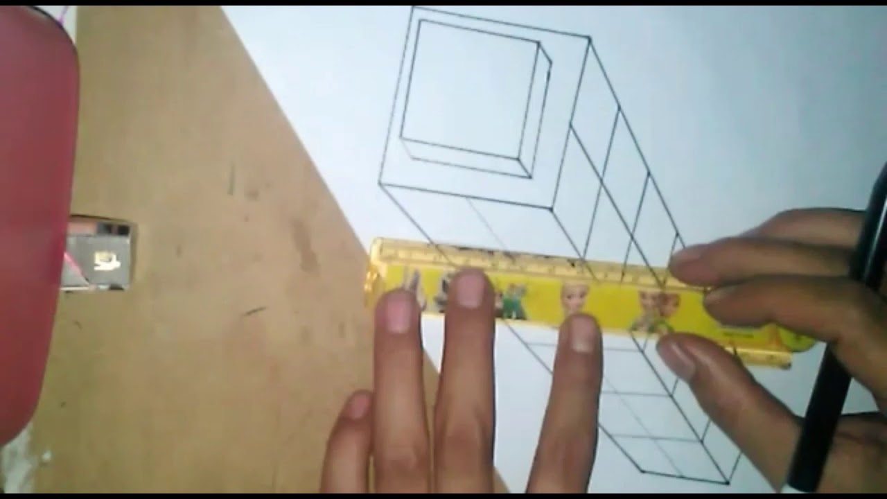 Cara menggambar 3D yang sederhana YouTube