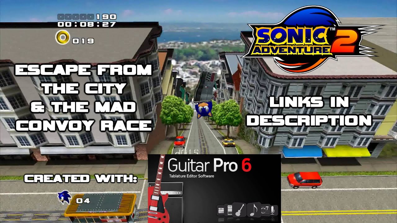 SA2: City Escape/The Mad Convoy Race [GP6 Arrangements] - YouTube