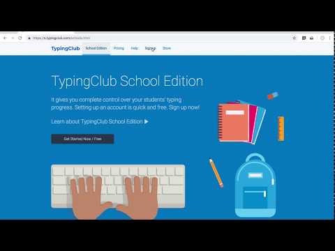 TypingClub School Edition Quick Start Guide