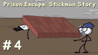 Prison Escape Stickman Story Part 4 Walkthrough - All Fail & All Success screenshot 5