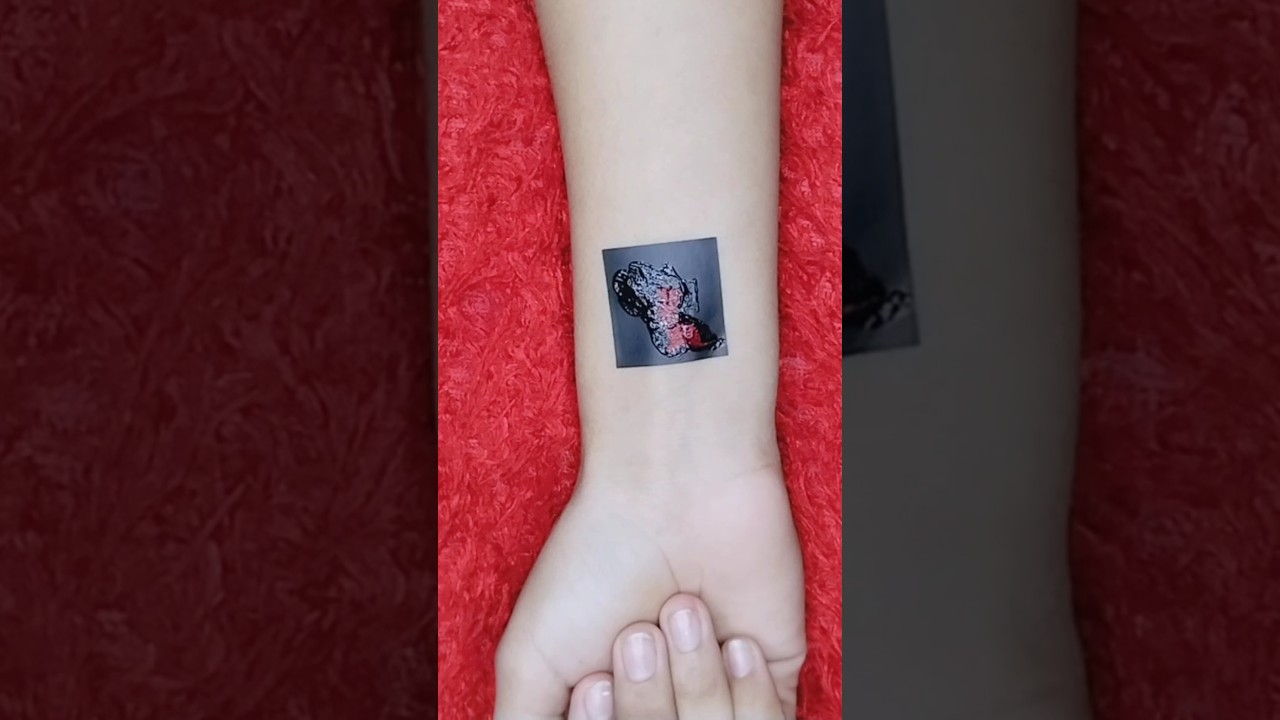 beautiful tattoo sticker design #shorts