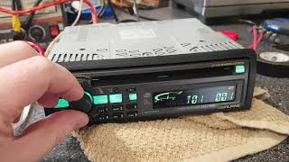 Alpine CDA-7930 - Front Preout Test