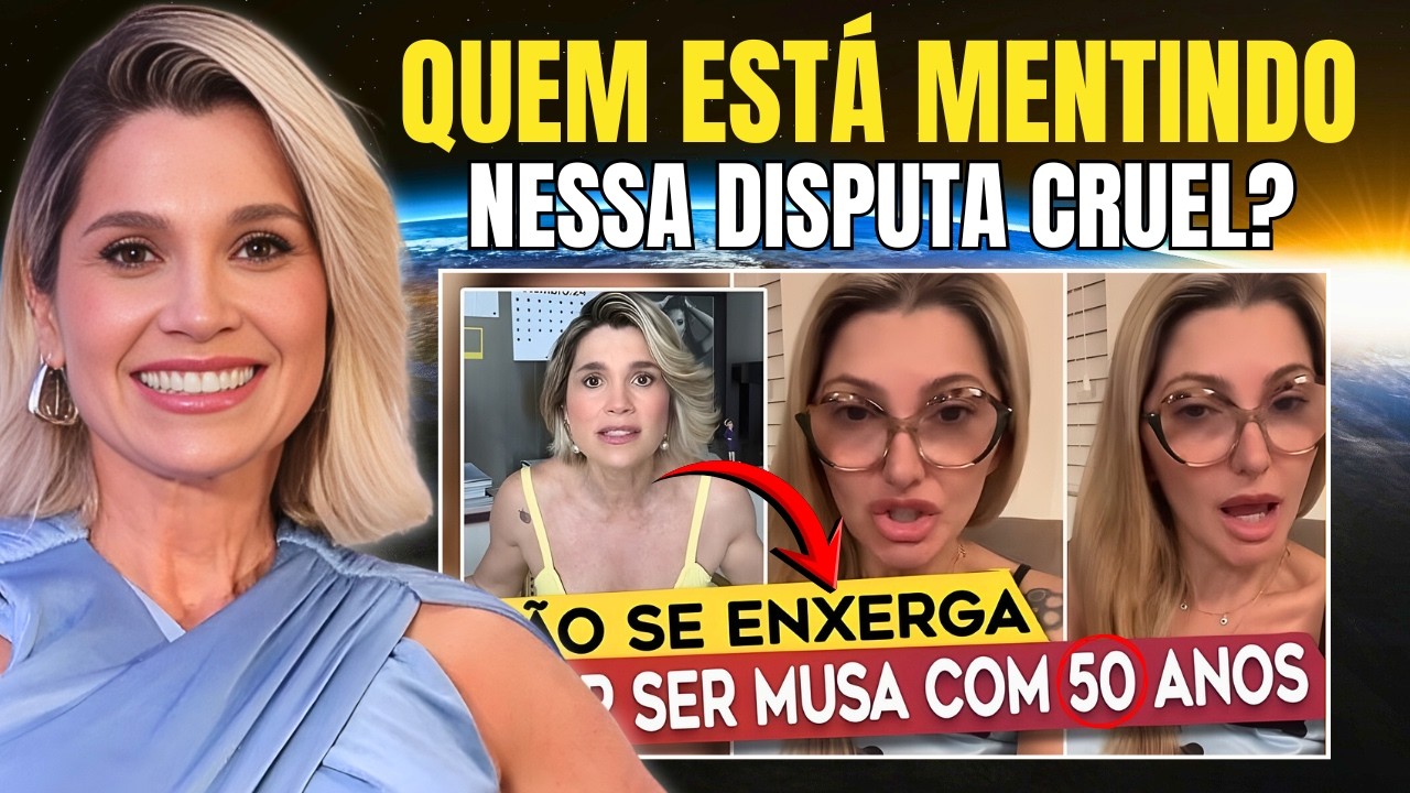 ⚠️ GRAVE: Guerra pela herança de Marcos Paulo entre Flávia Alessandra e Antônia Fontenelle voltou?