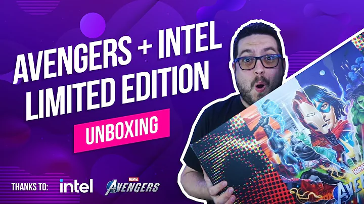 Unboxing the Marvel's Avengers Game VIP Package from Intel