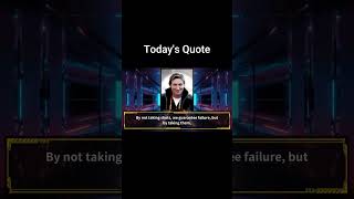 You miss 100% of the shots you don’t take.