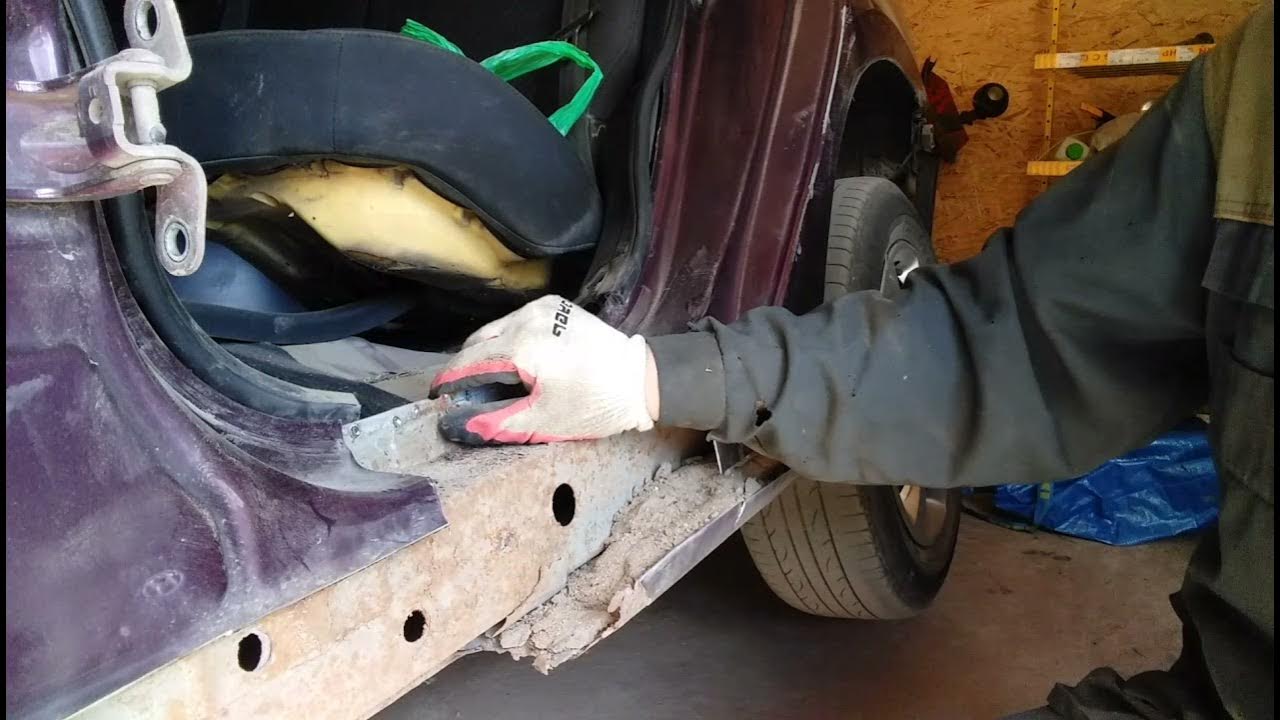 замена порогов акцент