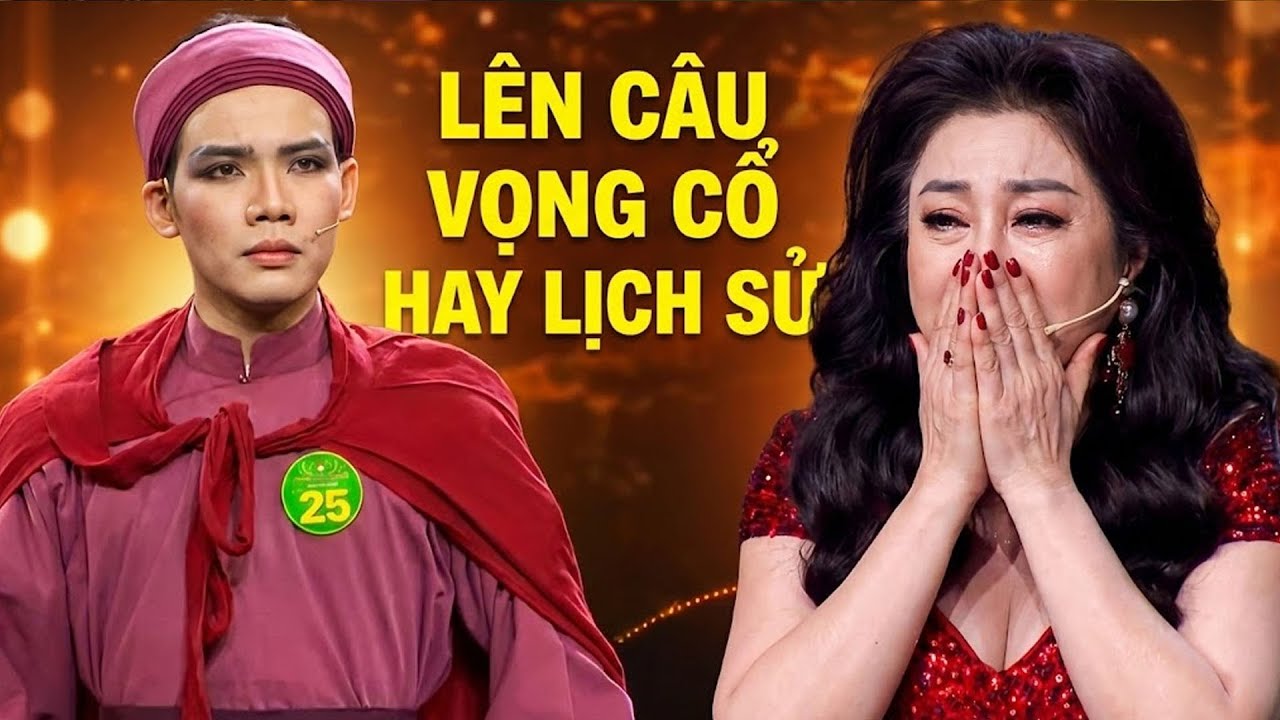 NSUT Thoại Mỹ KHÔNG THỂ KÌM NÉN VÌ LẦN ĐẦU CÓ THÍ SINH LÊN CÂU VỌNG CỔ CHẤN ĐỘNG HAY NHẤT LỊCH SỬ