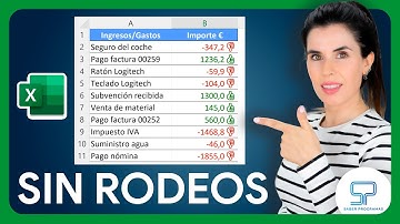 Cómo poner números NEGATIVOS EN ROJO en Excel 🔴✨