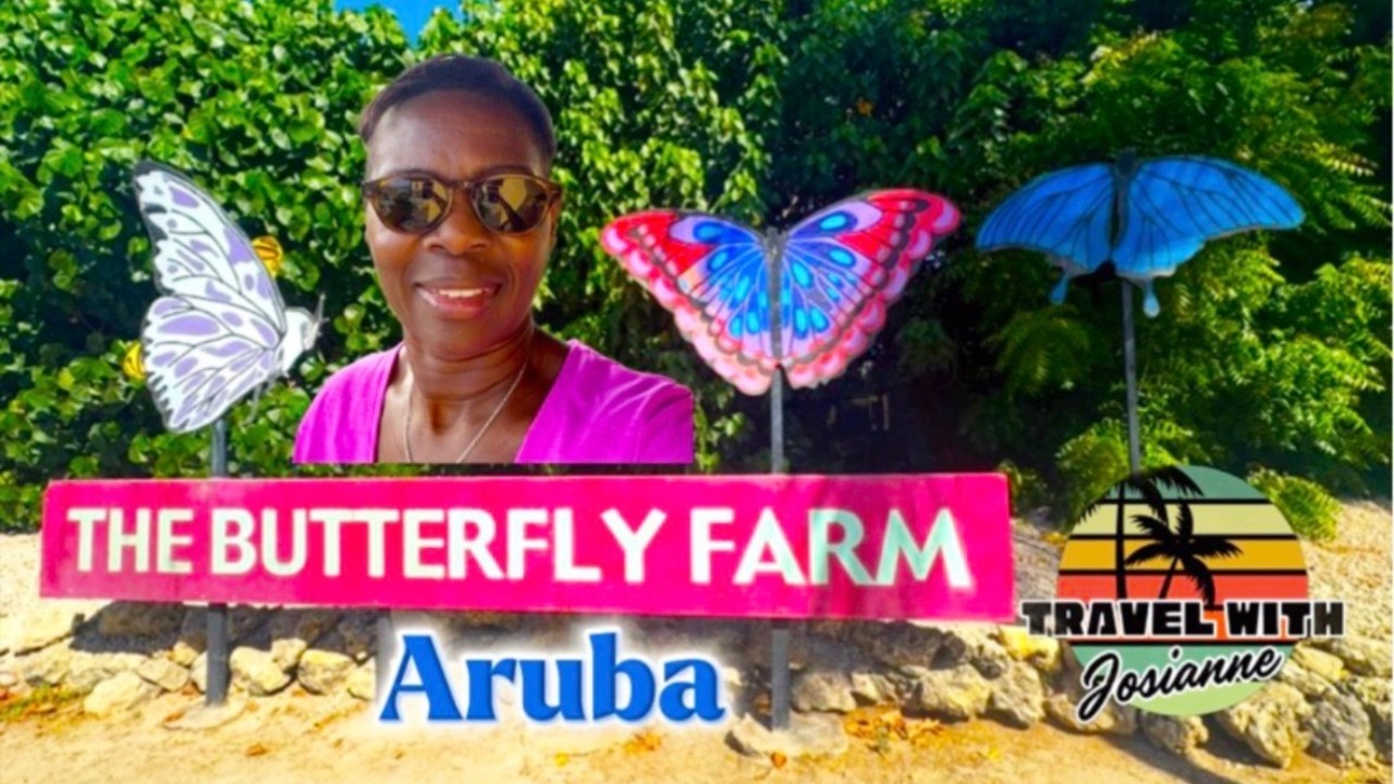 Aruba Butterfly Farm, A Colorful Tropical Experience !