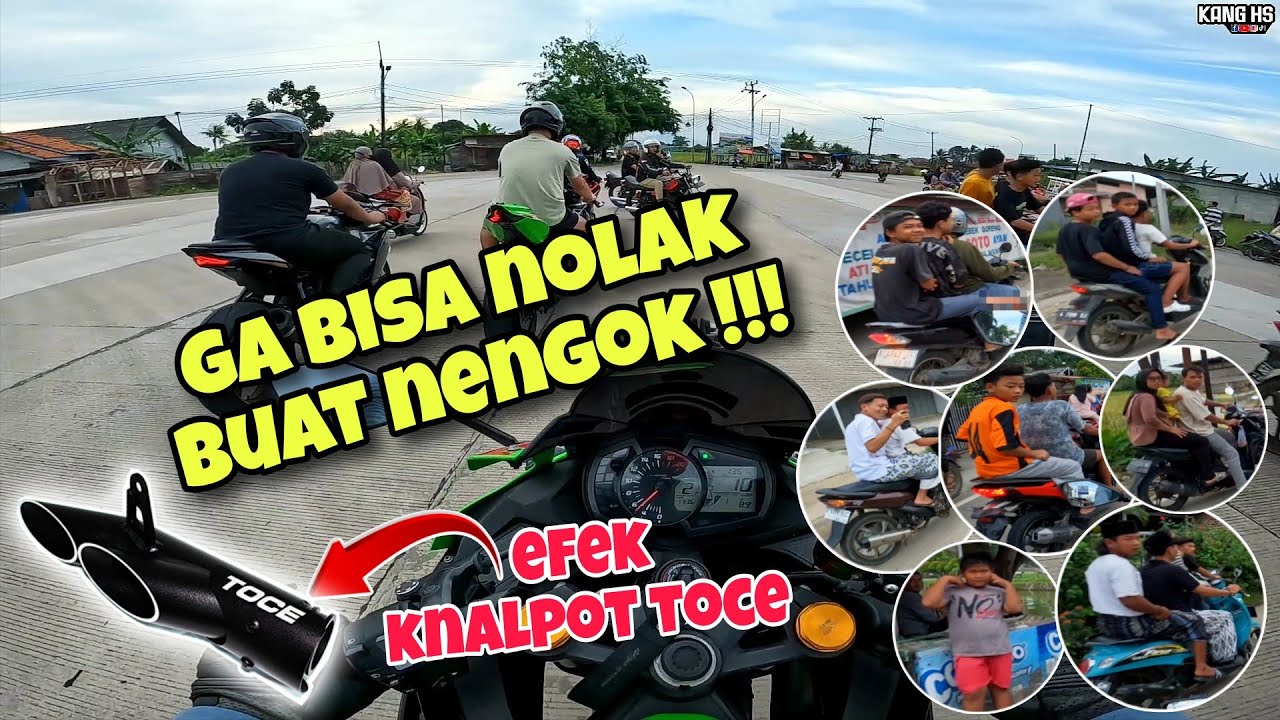 BIKIN BUDEG‼️ REAKSI ORANG MELIHAT ZX25R KNALPOT TOCE DIGEBER LIMIT‼️