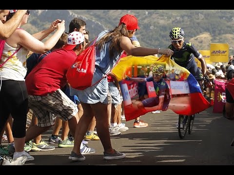 Nairo Quintana Etapa 10 Lagos De Covadonga 2016 HD