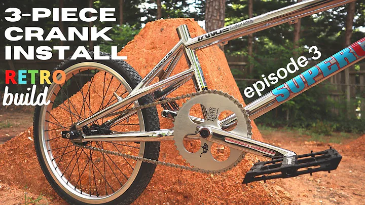 Redline Flight Crank Install | Supercross BMX | SX250 Build #3