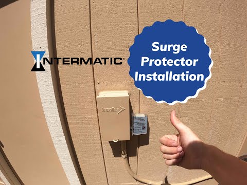 Video: Hur installerar man ett Intermatic överspänningsskydd?