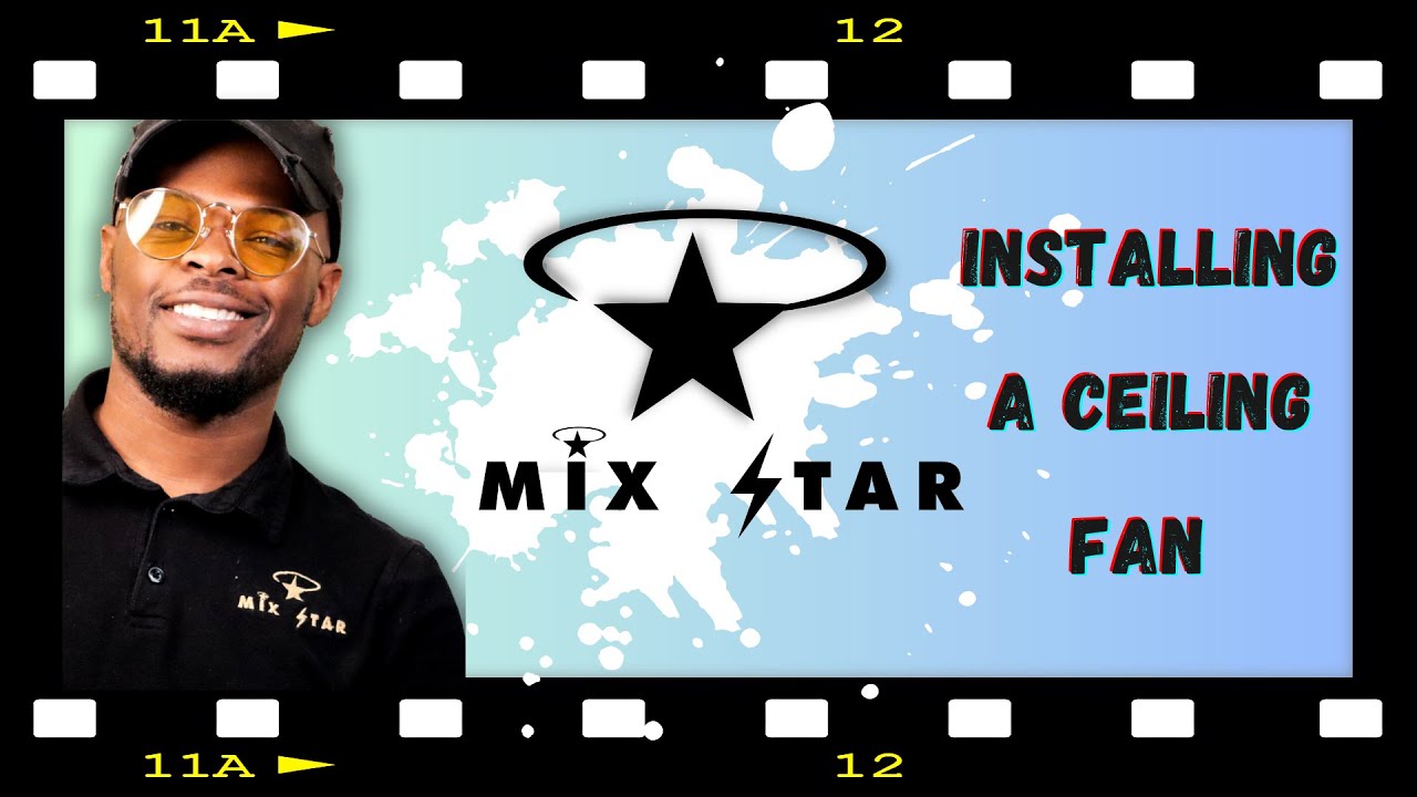 How to remove and install a ceiling fan YouTube