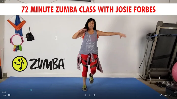 Fun High Energy Zumba Class with Josie Forbes