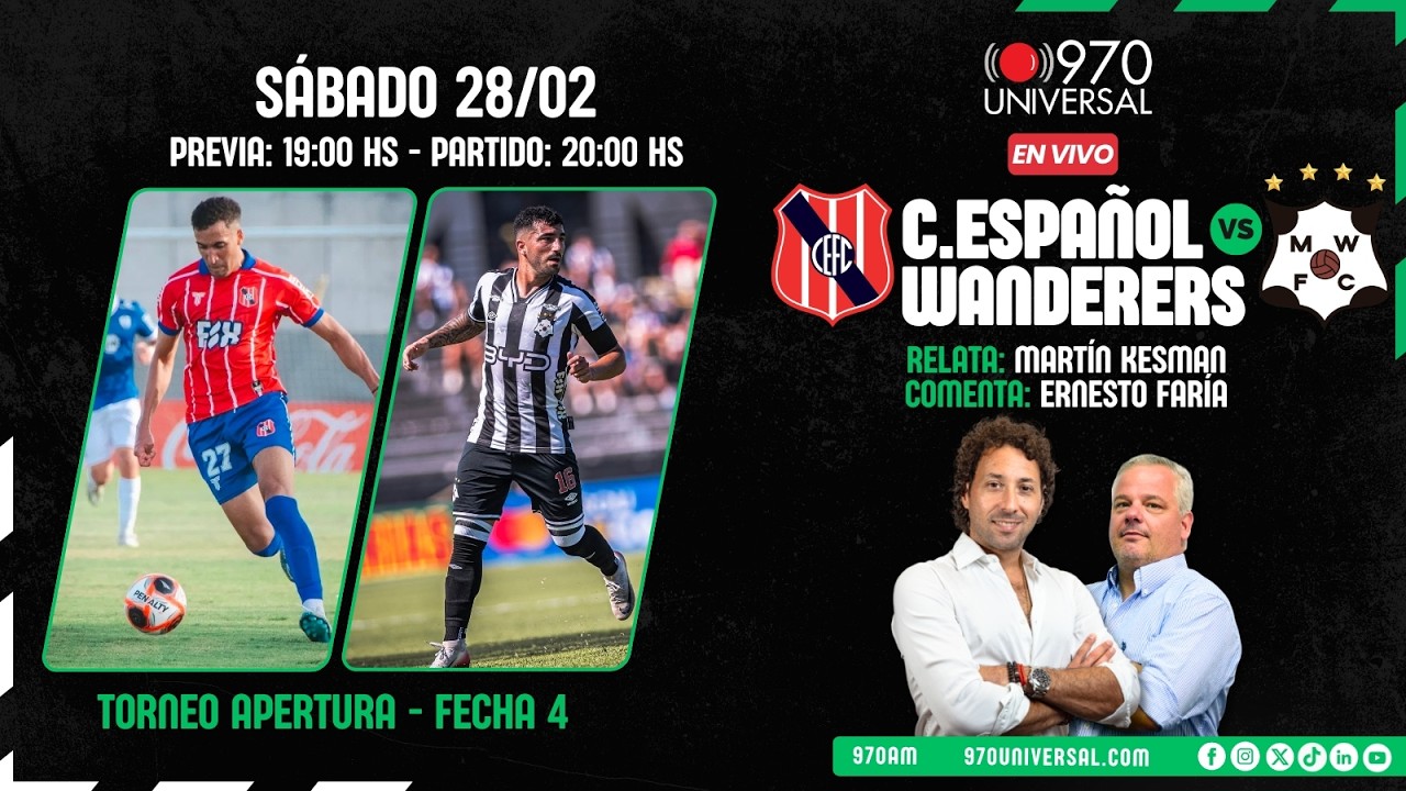 CENTRAL ESPAÑOL VS WANDERERS - 970 UNIVERSAL