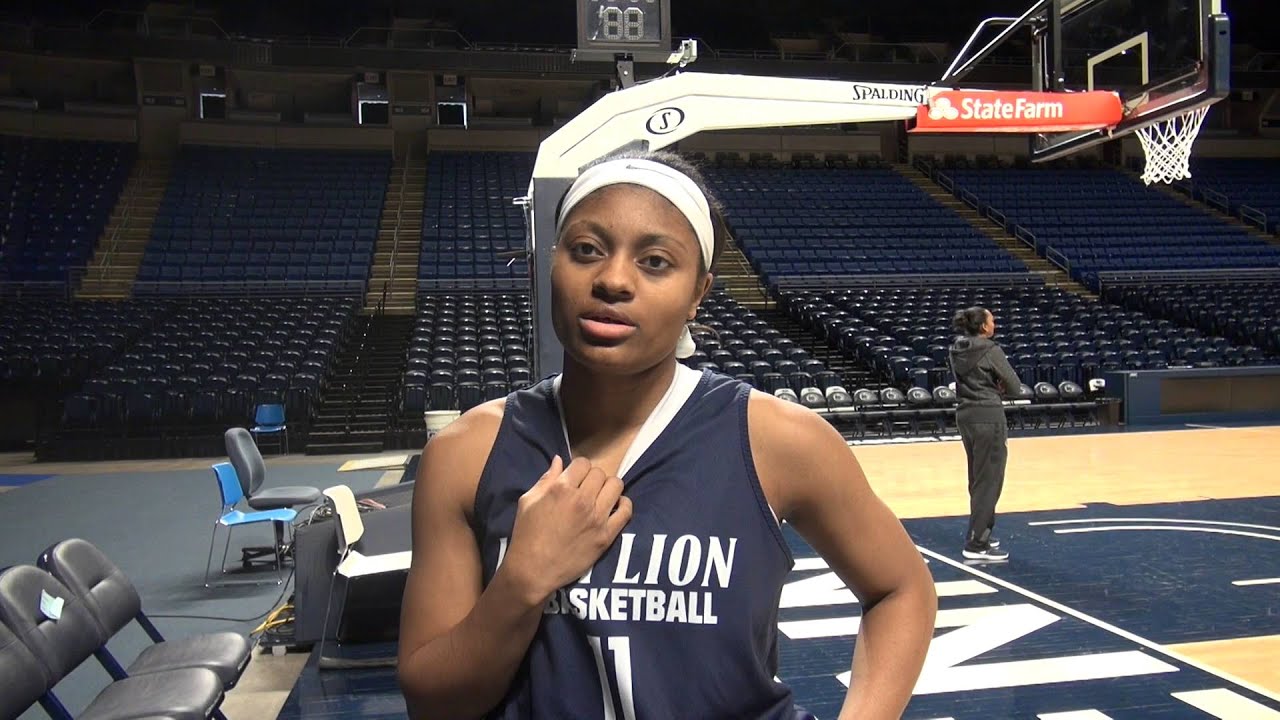 Teniya Page Providing Spark for Lady Lions - YouTube