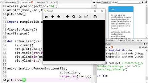 Animación oscilador amortiguado método de Runge Kutta cuarto orden python