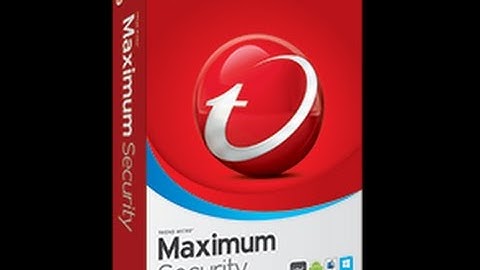 Trend Micro Maximum Security 2017 Review and Tutorial