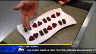 Famous David Bacco Chocolatier on CBS 8 - 2/8/2012 Wealth