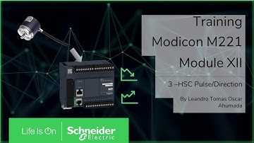 Training - M221 - M12.2 How to use High Speed Counter as Pulse Direction