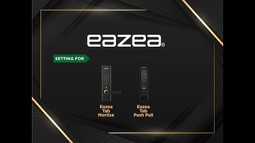 Eazea Smart Lock | Eazea Digital Door Lock Pin code & Rfid card Registration Method