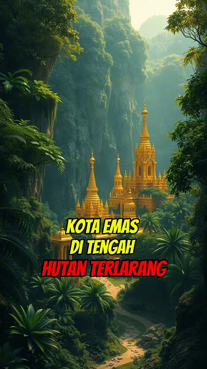 Kota Emas Di Tengah Hutan Terlarang #sejarahdunia #kisahnyata #shorts