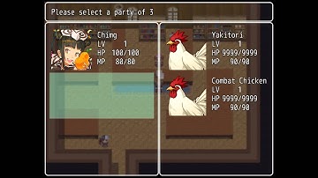 RPGMaker MV: Party Switching Scene