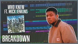 Disclosure - &#39;Who Knew&#39; with Mick Jenkins: Twitch Breakdown