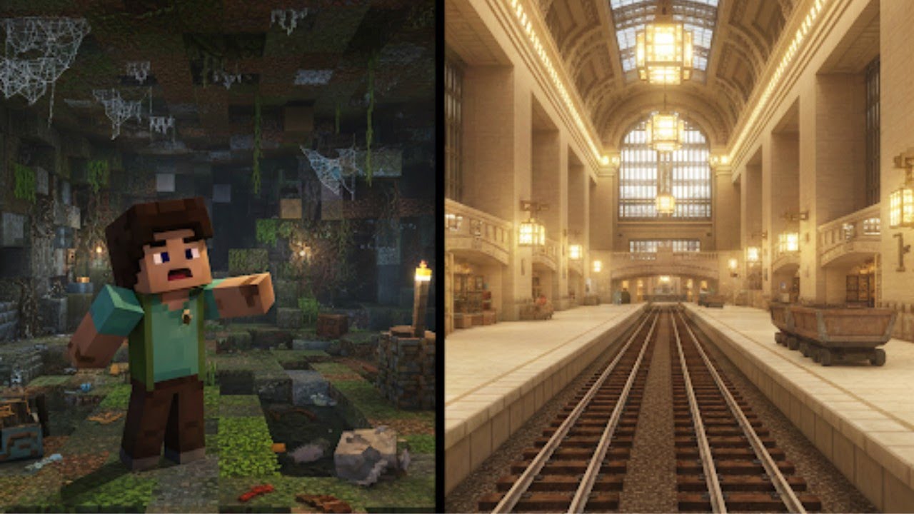 Building the PLATFORM & BRIDGE of GRAND CENTRAL in Minecraft 🚆 | EP-2