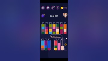 Get Color Water Sort Puzzle Level 556 to Level 560