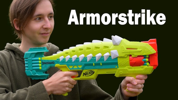 Lançador de Dardos Nerf - DinoSquad - Armorstrike - Hasbro -  superlegalbrinquedos