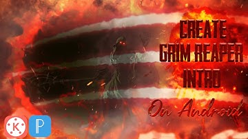 Create Grim Reaper Intro || Using Pixellab & Kinemaster || Techno Graphics By Shaurya ||