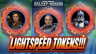 Finally!!!  Bad Batch, Clones, & Jedi Vanguard Lightspeed Tokens in SWGOH!!!