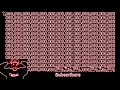 MrBeast Hits 1 Quattuornonagintacentillion Subscribers vocoded to Gangsta's paradise | Miss the Rage